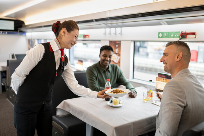 Elvetino AG planifie le personnel de catering pour les wagons-restaurants avec IVU.rail