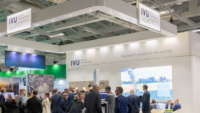 IVU Traffic Technologies - InnoTrans 2024 Poste de contrôle du personnel Disposition