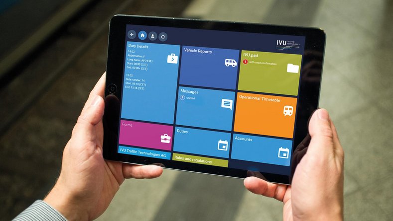 IVU.pad comme poste de travail mobile