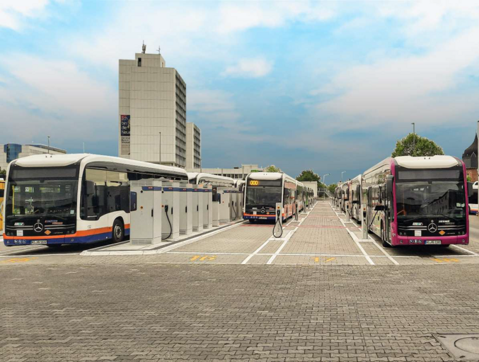 IVU Traffic Technologies - Gestion de la charge des bus électriques ESWE au dépôt