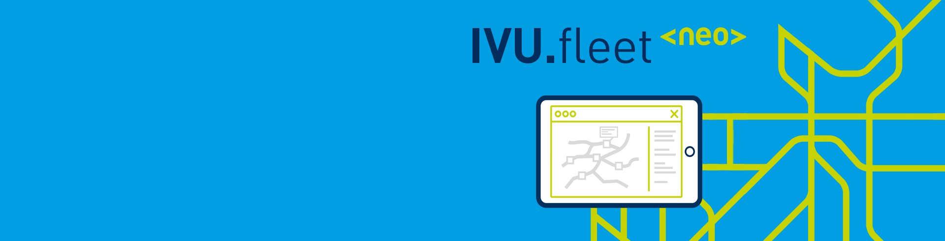 IVU.fleet neo, un centre de contrôle flexible basé sur le web