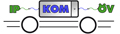 IVU Projets de recherche - Logo Internet Protokoll basierte Kommunikationsdienste im öffentlichen Verkehr (IP KOM ÖV)