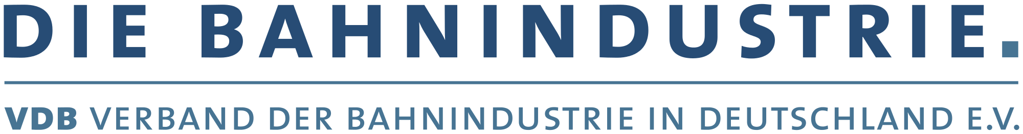 IVU adhésion - Logo Verband der Bahnindustrie